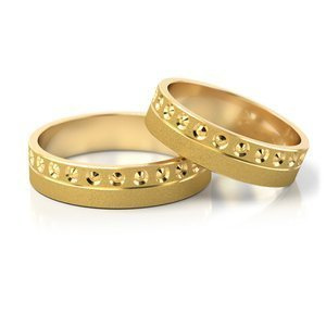 Obrączki z żółtego złota ST 126