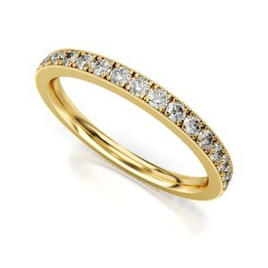 Obrączka z żółtego złota ST 502 kolekcja Memotios 