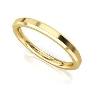 Obrączka z żółtego złota ST 528 z kolekcji Memotios