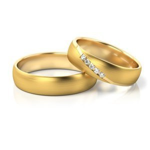 Obrączki z żółtego złota ST 269