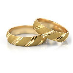 Obrączki z żółtego złota ST 14