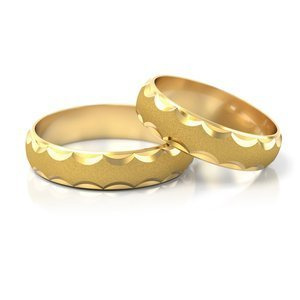 Obrączki z żółtego złota ST 124