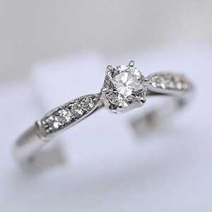 Pierścionek z brylantami ID 411