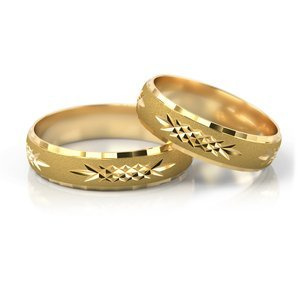 Obrączki z żółtego złota ST 16