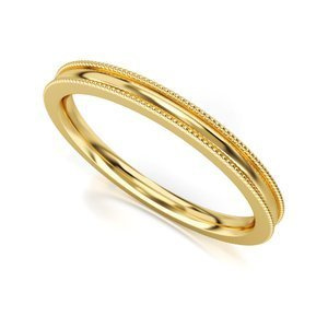 Obrączka z żółtego złota ST 512 kolekcja Memotios 