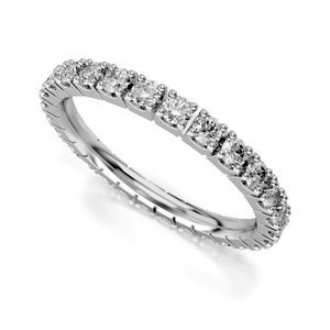 Obrączka z białego złota ST 500 kolekcja Memotios