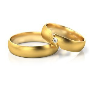 Obrączki z żółtego złota ST 262