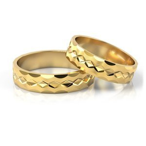 Obrączki z żółtego złota ST 22