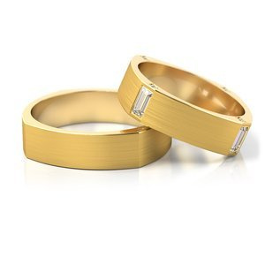 Obrączki z żółtego złota ST 195