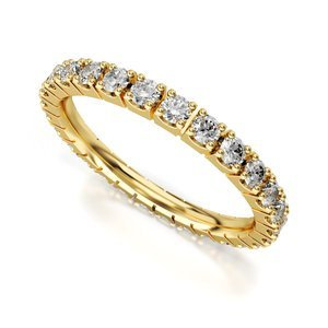 Obrączka z żółtego złota ST 500 kolekcja Memotios