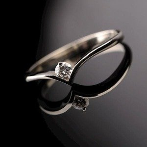 Pierścionek z brylantem ID 303